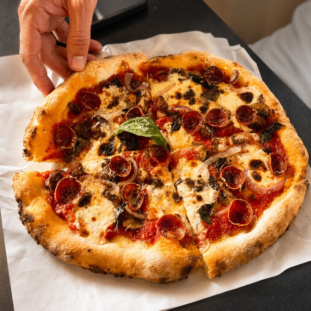 NG Pepperoni Pizza.