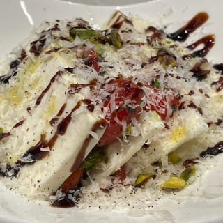 Pistachio Pesto Caprese Salad